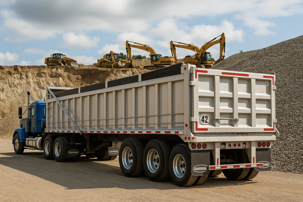 dump trailer 42 feet